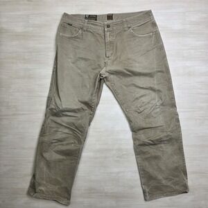 Kuhl Rydr Crag Series Pants Men's Tan Vintage Patina Dye Gorpcore Size 40 x 32